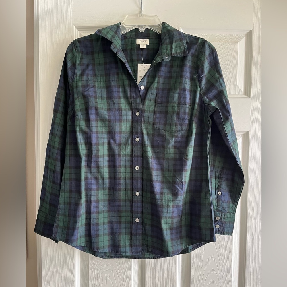 J crew Women’s dress shirt. NWT